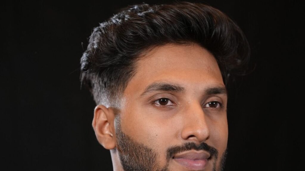 Professional portrait of a confident man in formal wear